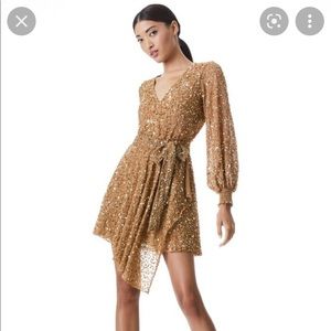 Alice + Olivia Sequin Mini Dress